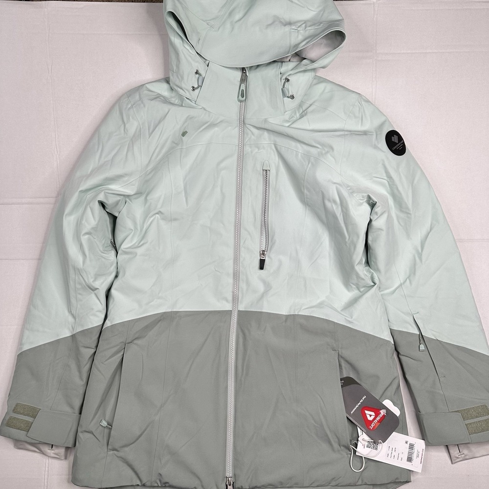 Obermeyer First Chair Glacial Ice Ski Jacket Women's Size 8 Primaloft NWT